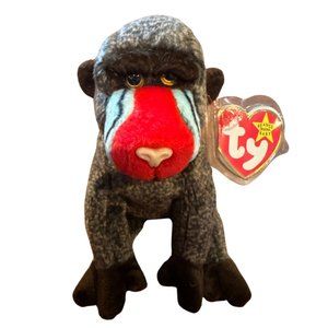 Ty Beanie Babies Cheeks The Baboon - NWT
